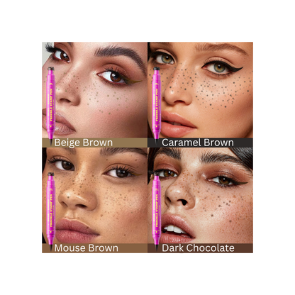 FreckleMuse™ – Waterproof Dual-Ended Freckle Stamp Pen
